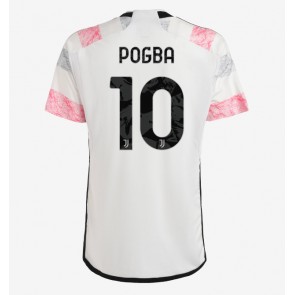 Juventus Paul Pogba #10 Replica Away Stadium Shirt 2023-24 Short Sleeve